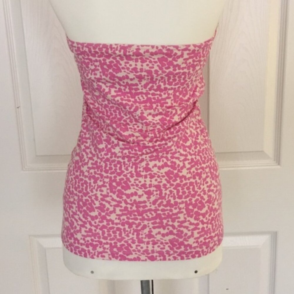 Pink Cheetah Strapless Tube Top - Picture 2 of 3